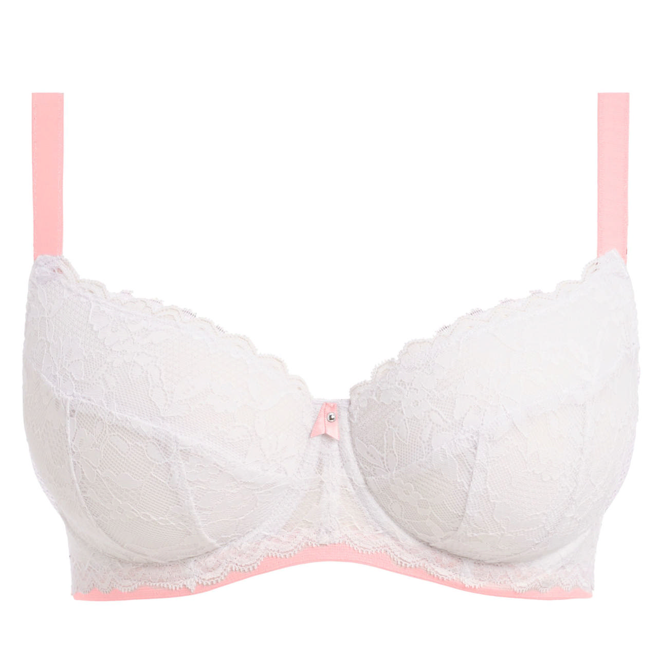 Offbeat  Vadderad halvkupa White