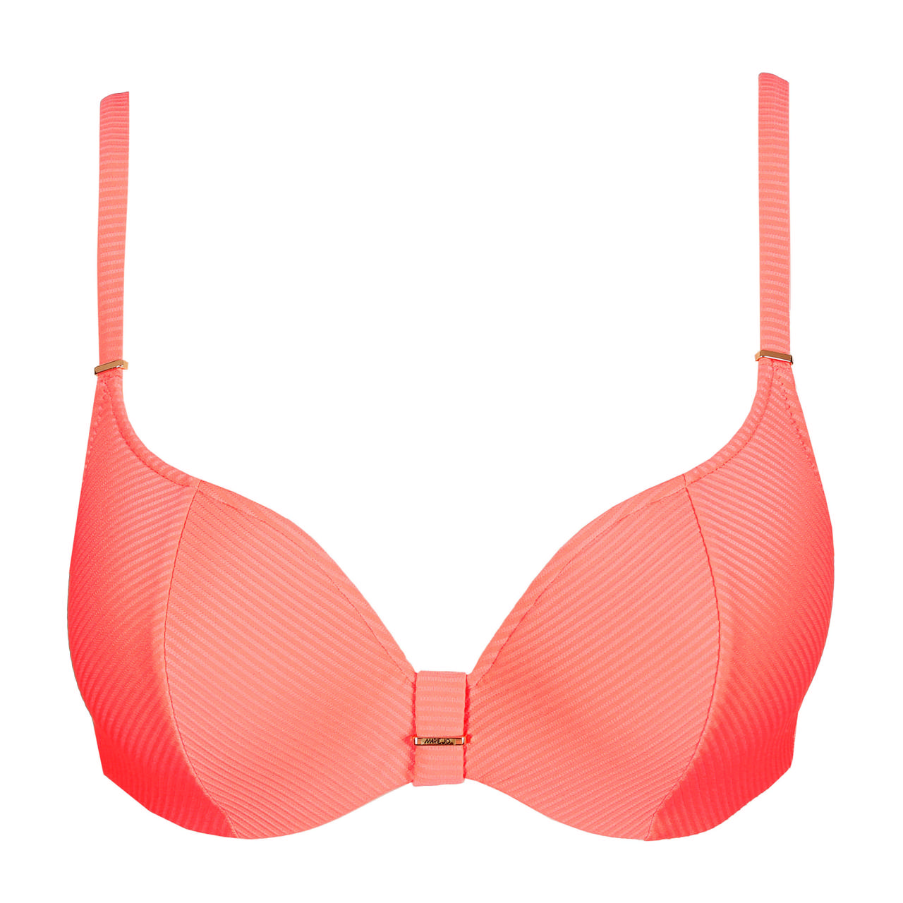Cassie Bikini-bh Hjärtformad Neon Fiesta