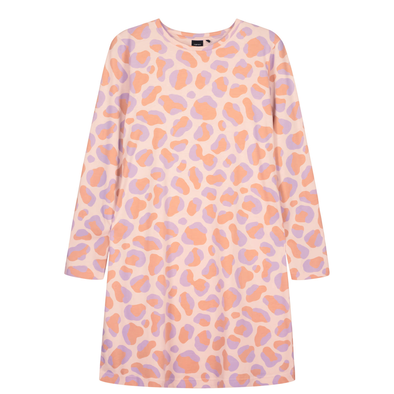 Pantteri Nattlinne Lång Ärm Rosa