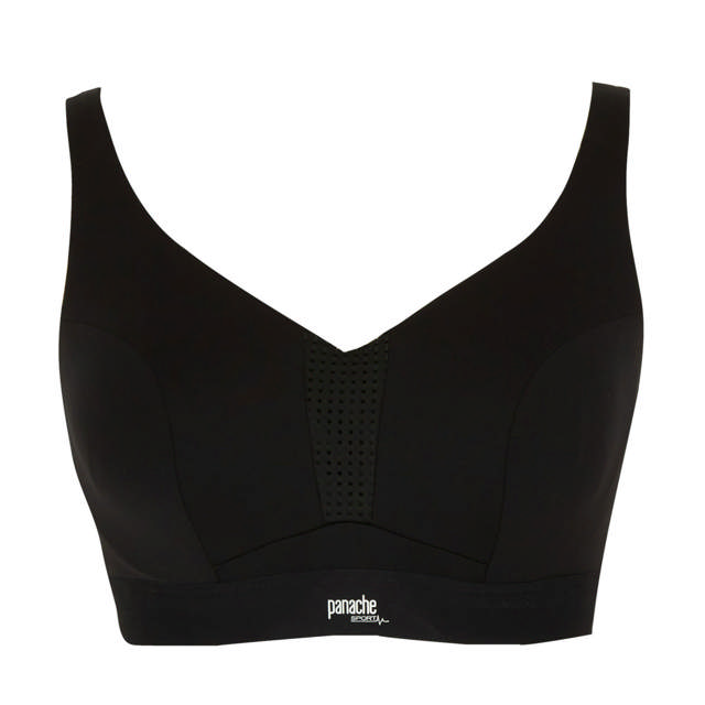 Endurance Sport-bh med bygel Black