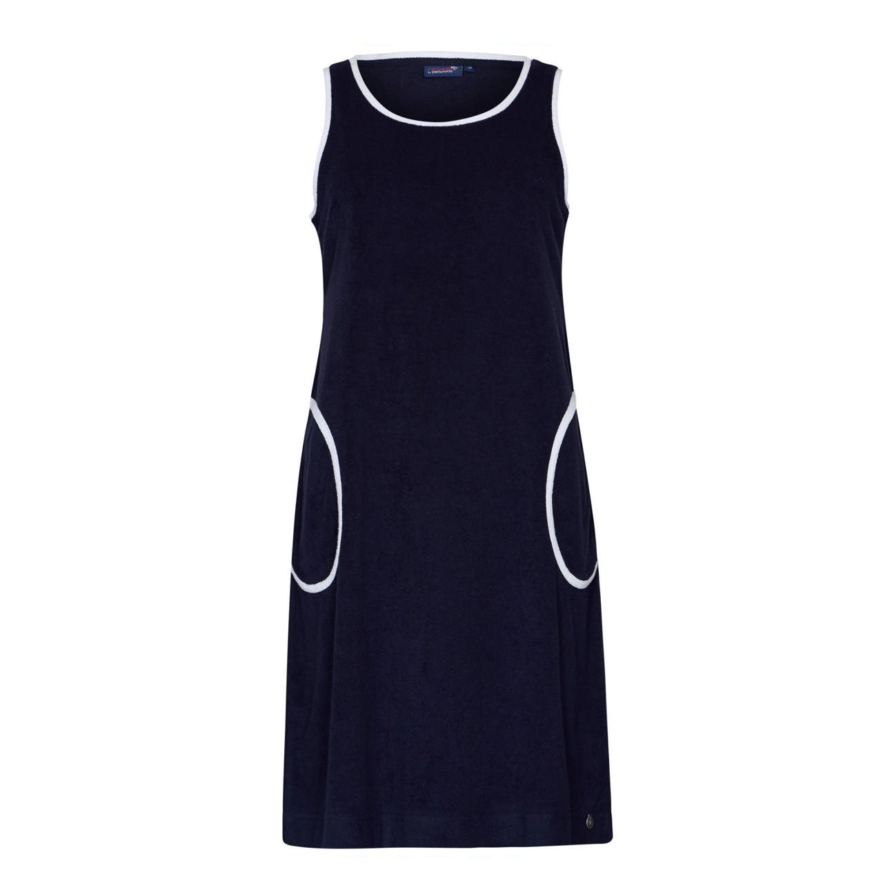 Klänning Frotté Utan Ärm Dark Blue