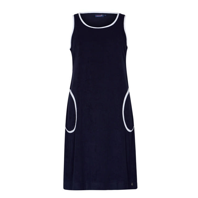 Klänning Frotté Utan Ärm Dark Blue