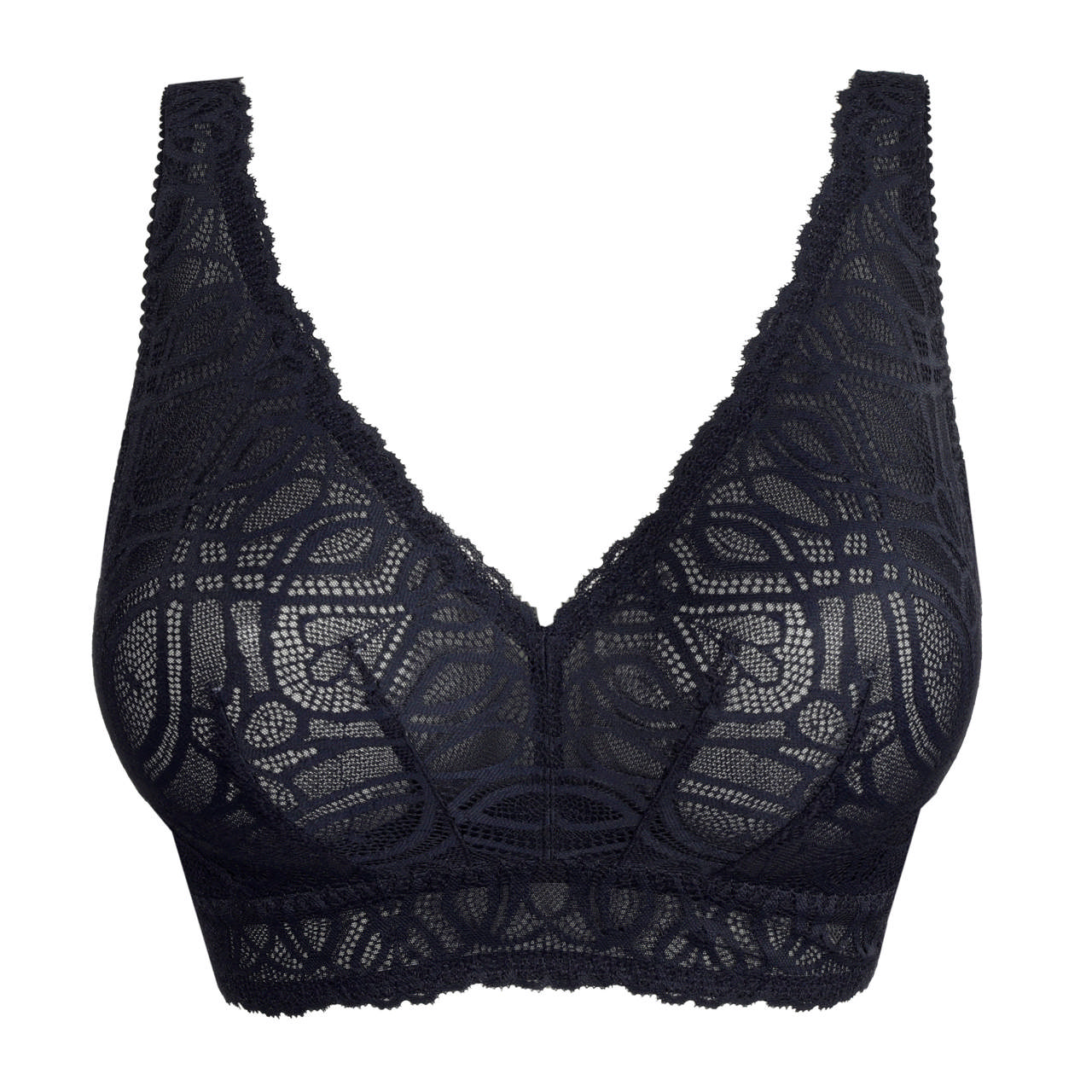 Salerno Bralette Utan Bygel Midnight Blue