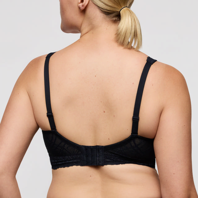 Salerno Bralette Utan Bygel Midnight Blue