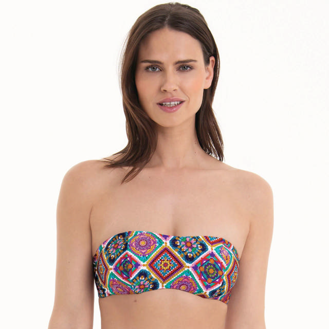 Bella Bikini Bh Bandeau Crochet Flower