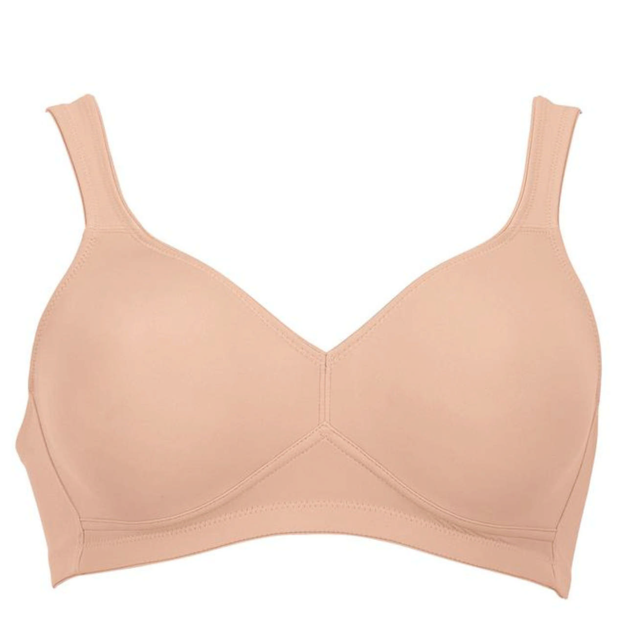 Twin Soft Ovadderad Bh Utan Bygel Desert