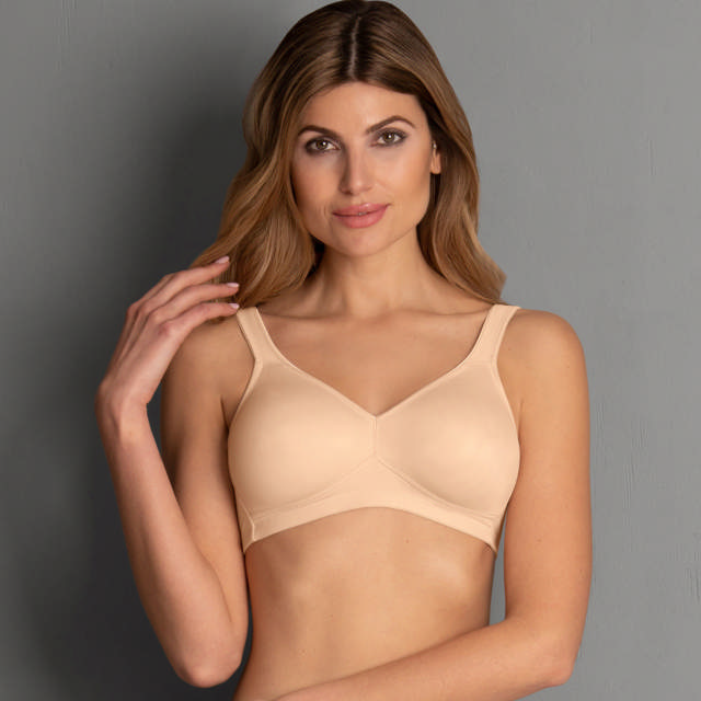 Twin Soft Ovadderad Bh Utan Bygel Desert