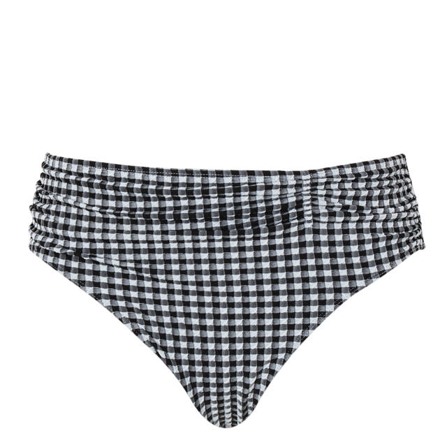 Bikinitrosa Midi Black Gingham