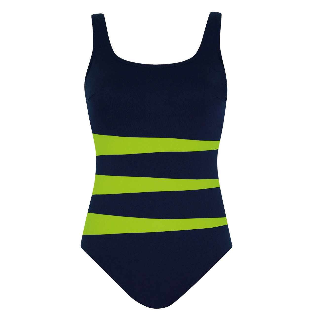 Baddräkt Klorresistent Nightblue/Green