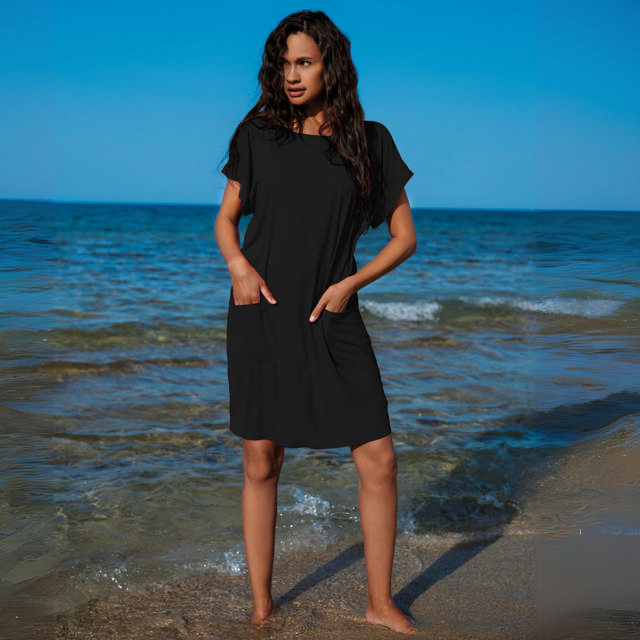 Color Up Your Life Klänning Svart