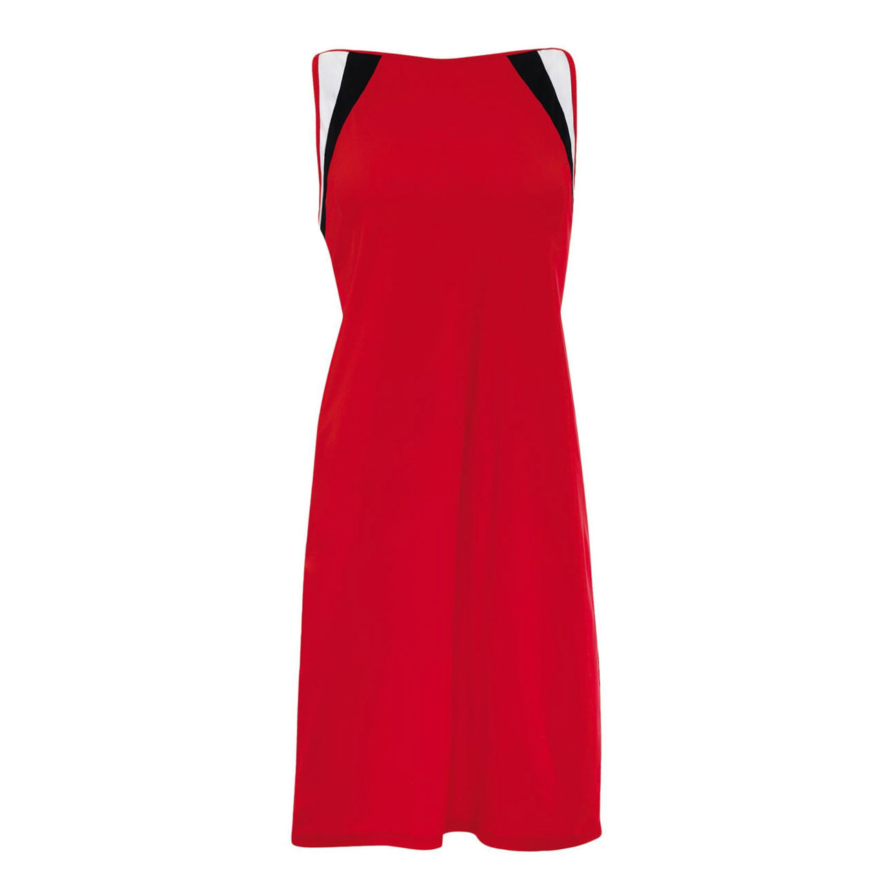 Klänning Utan Ärm Red