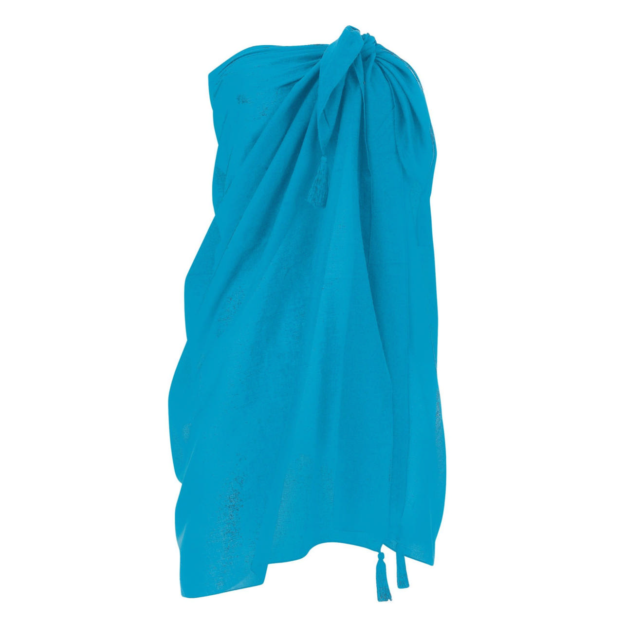 Pareo Bomull Light Blue One size