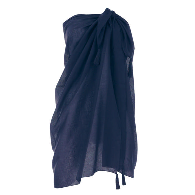 Pareo Bomull Night Blue One size