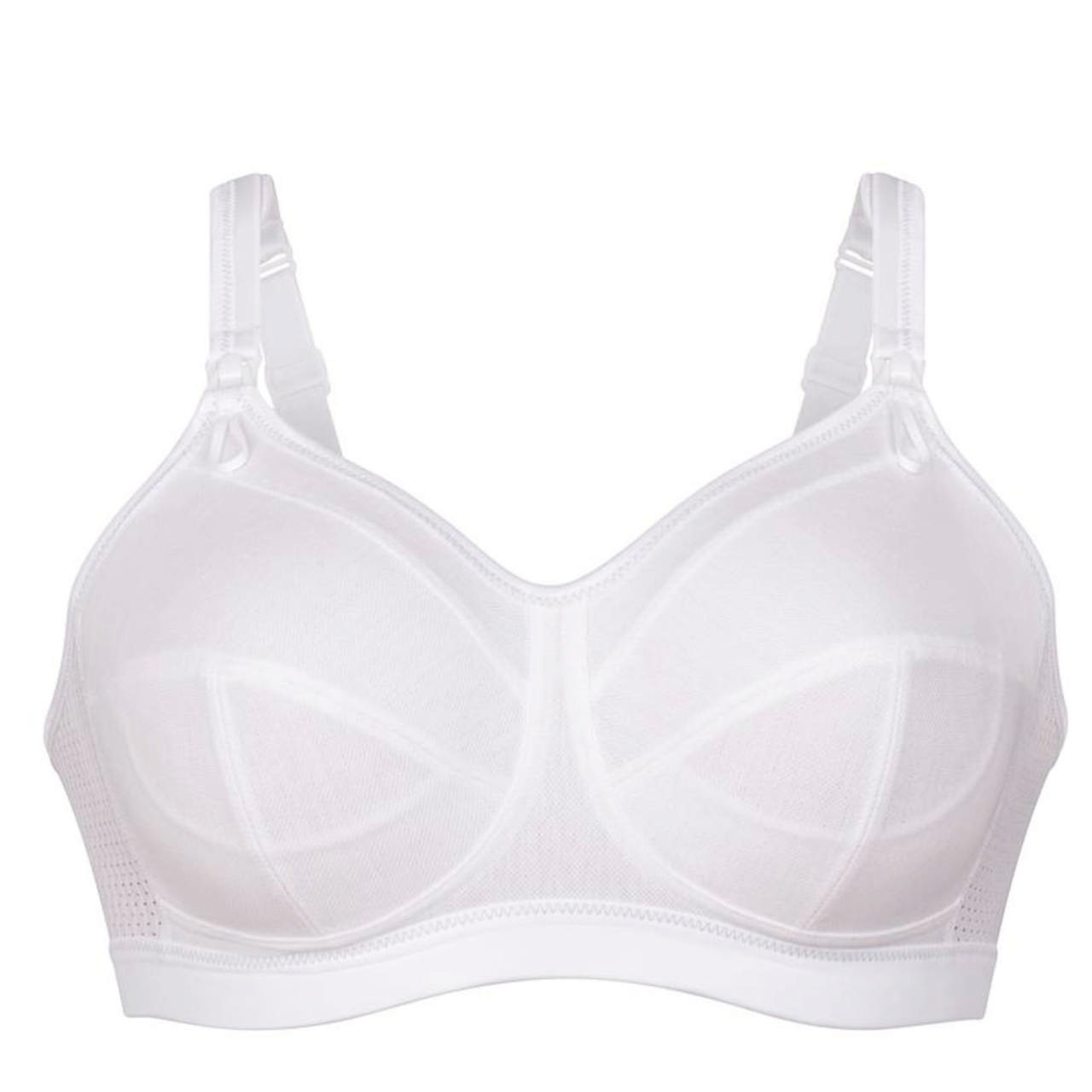 Cotton Amnings-bh Utan Bygel White