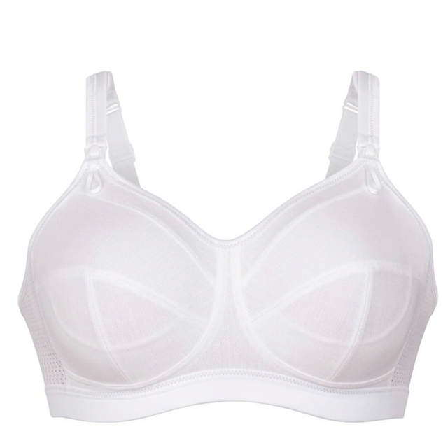 Cotton Amnings-bh Utan Bygel White