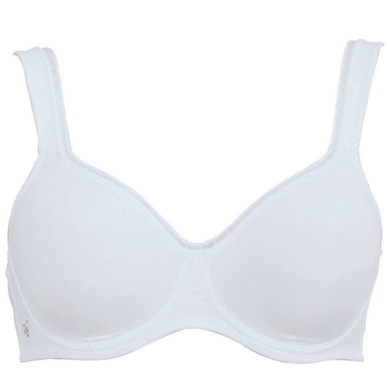 Twin Firm Minimizer Ovadderad Bh White