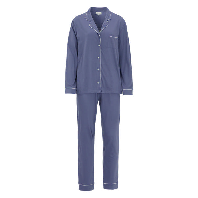 Pyjamas Bomullsjersey Blueberry