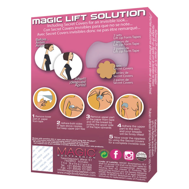 Magic Lift With Secret Cover 2 Sets Clear