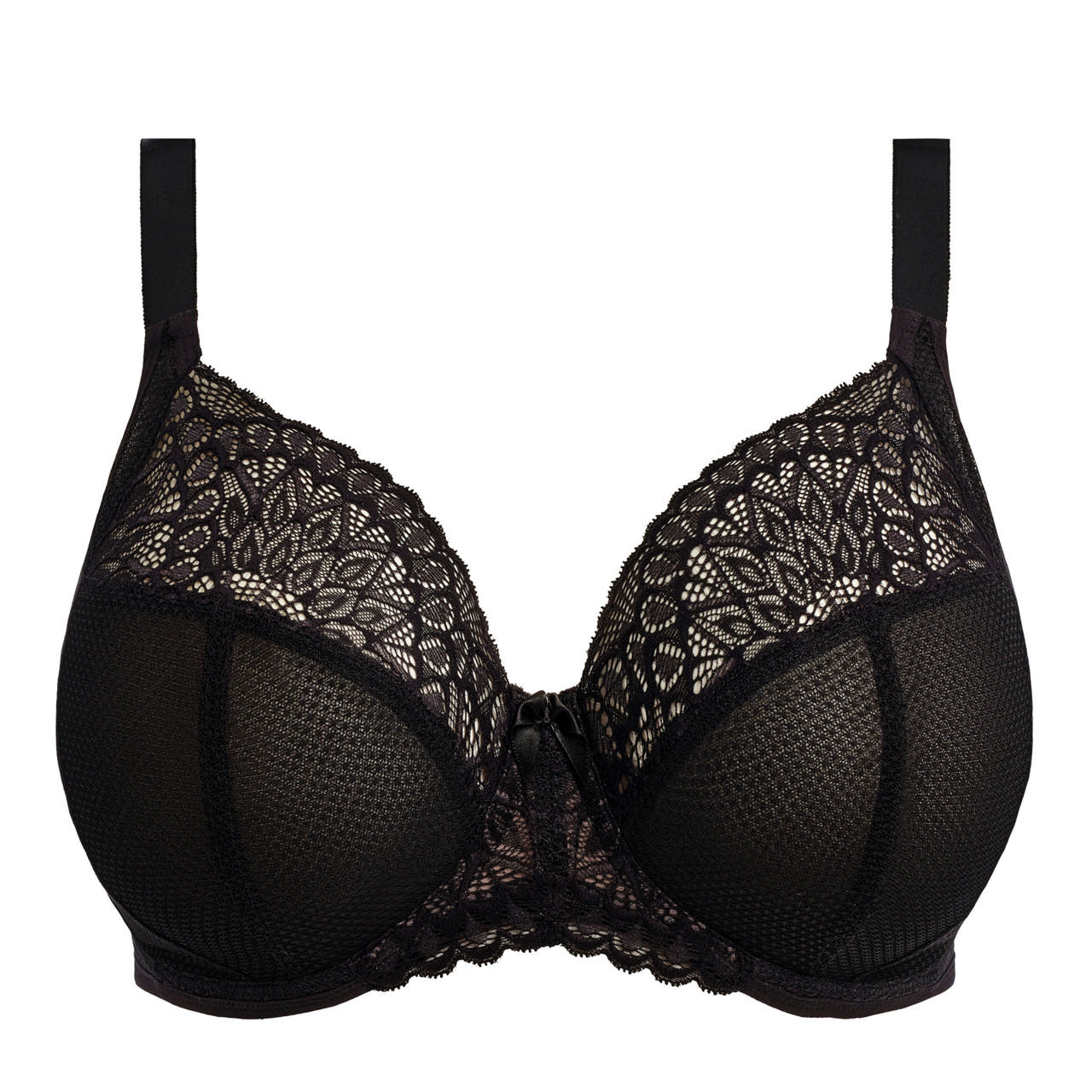 Tiernie Plunge Bh Stretch Black