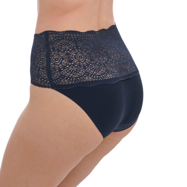 Lace Ease Invisible Maxitrosa Navy One Size