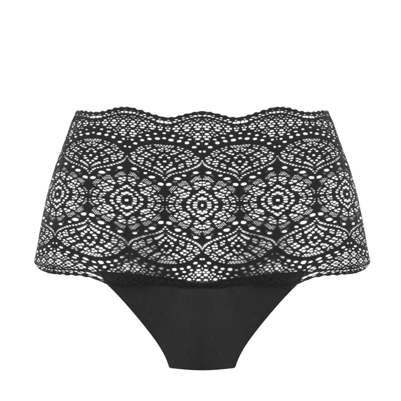 Lace Ease Invisible Maxitrosa Black One size