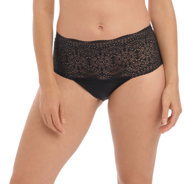 Lace Ease Invisible Maxitrosa Black One size